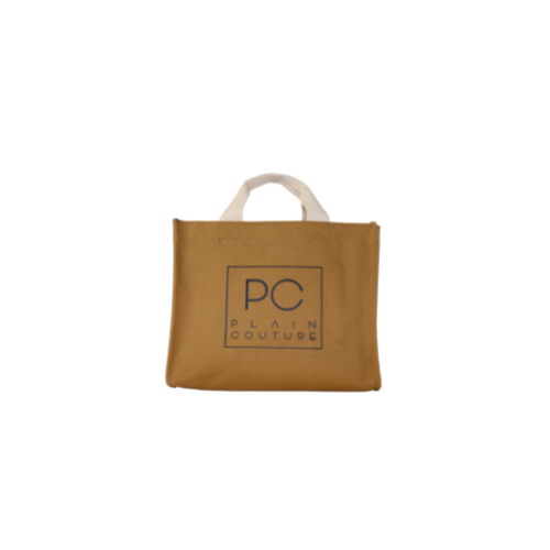 PC TOTE BAG - BEIGE HANDLE