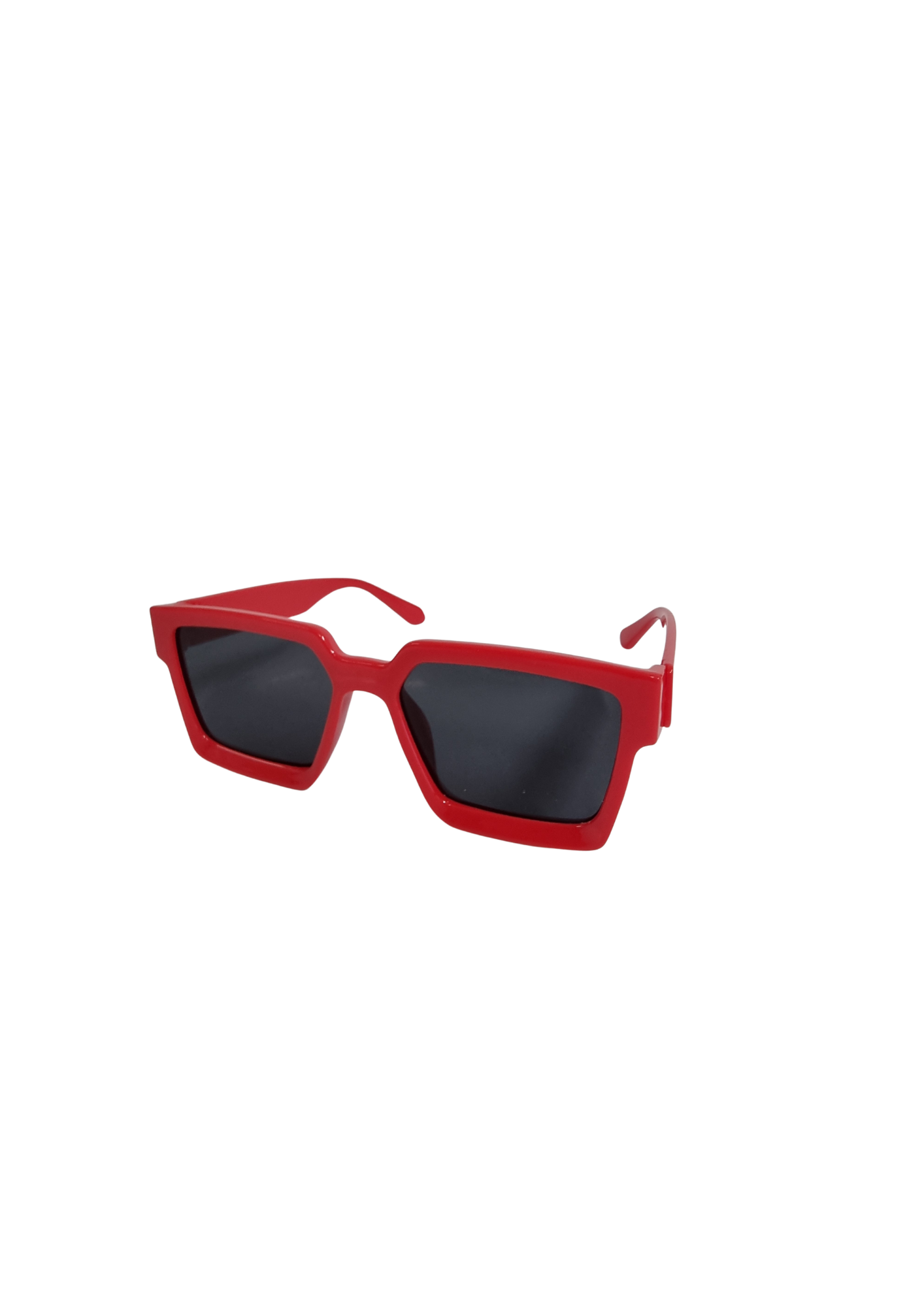 RED OVERSIZED WOMEN'S SUNGLASSES