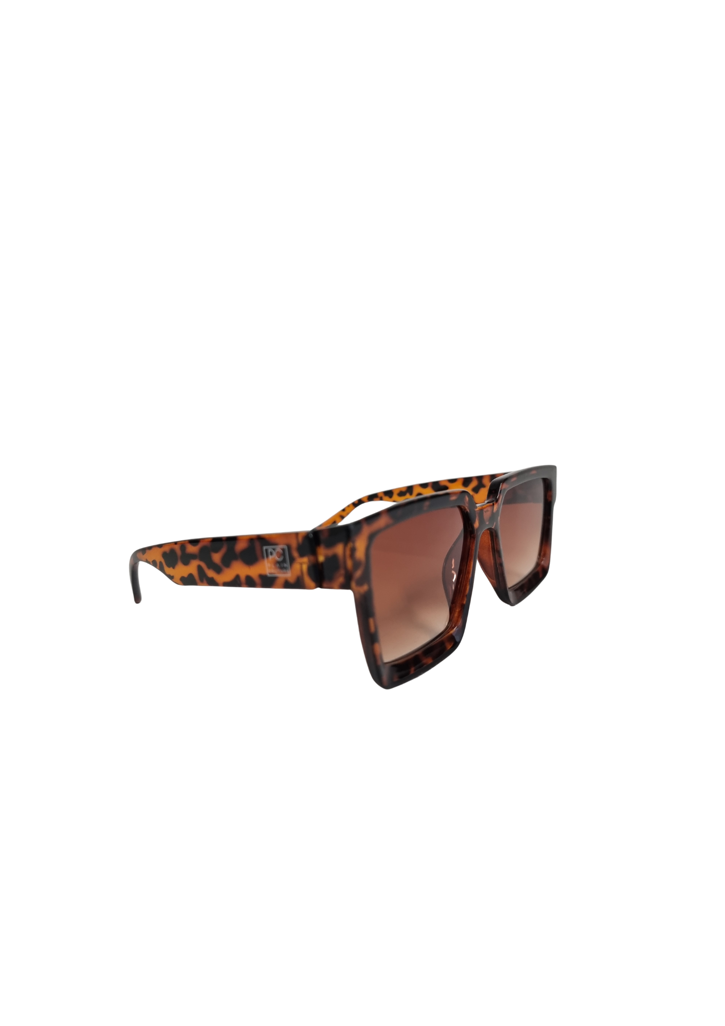 TIGER PRINT OVERSIZED WOMEN'S SUNGLASSES